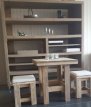 Lage bartafel horeca gebruikt steigerhout